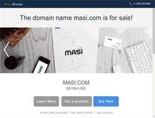 Tablet Screenshot of masi.com