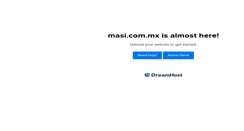 Desktop Screenshot of masi.com.mx