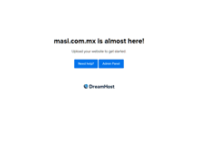 Tablet Screenshot of masi.com.mx