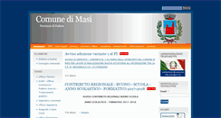 Desktop Screenshot of comune.masi.pd.it